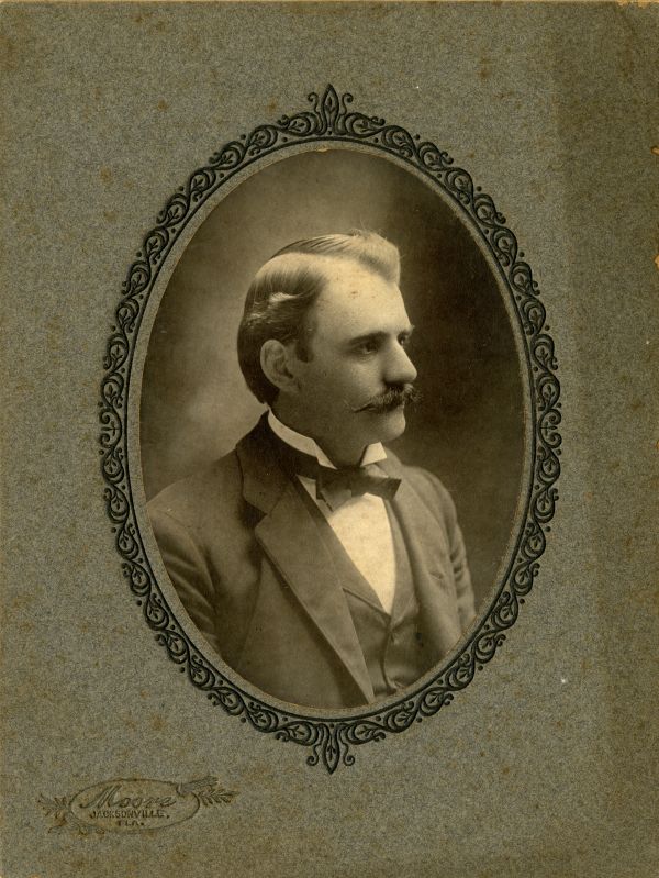Portrait of William Sherman Jennings six months before he became governor.
