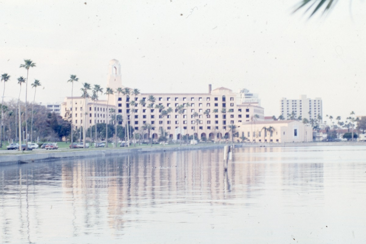 Photographs of the historic Vinoy Park Hotel in Saint Petersburg.
