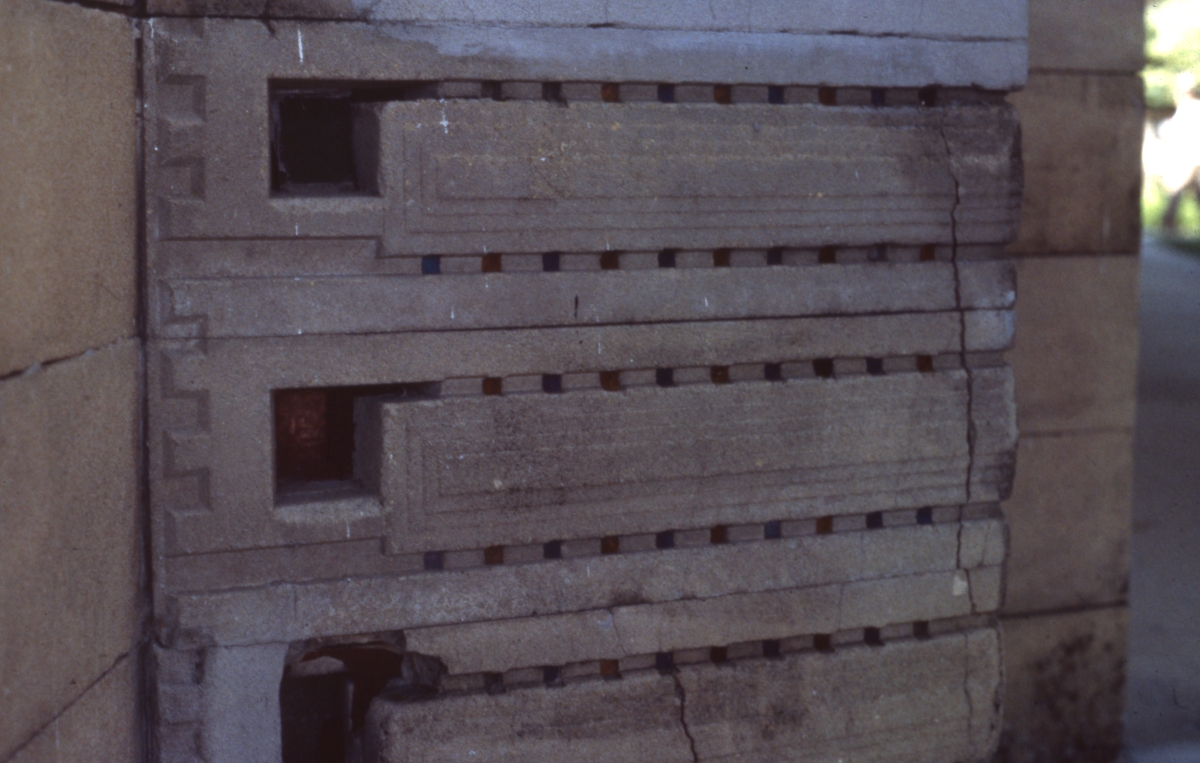 Photographs of the Florida Southern College Architectural District in Lakeland.