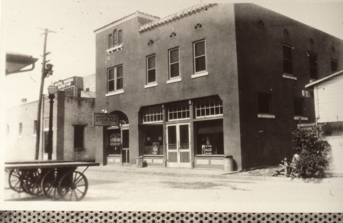 Photographs of the Russell Building in Sarasota.