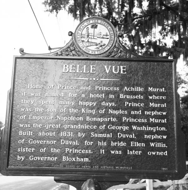 Historical marker for Leon County - Tallahassee, Florida.