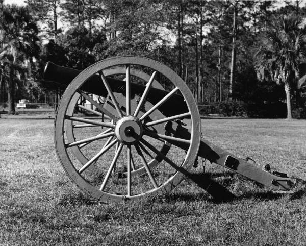 Cannon at Olustee Battlefield Historic State Park - Olustee, Florida