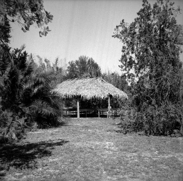 Shelter at Koreshan Historic State Park - Estero, Florida