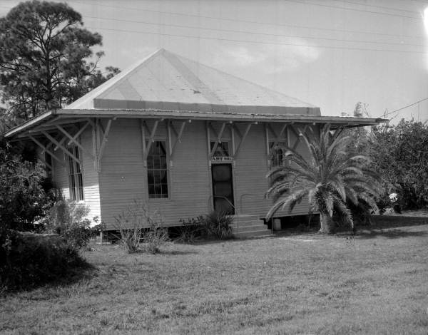 Art Hall theater at Koreshan State Park - Estero, Florida.