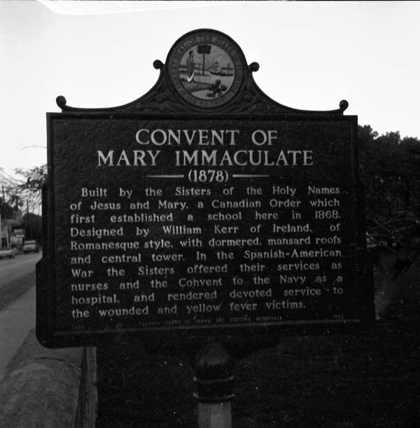 Historical marker in Key Largo - Monroe County, Florida