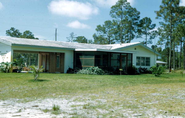Home at the Big Cypress Seminole Indian Reservation