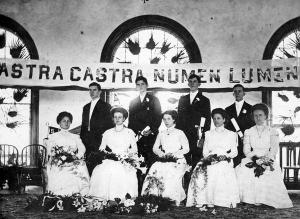 Spessard Holland graduating from school