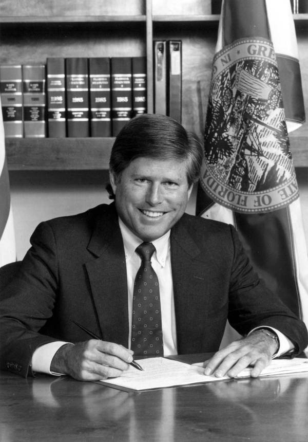 Portrait of Florida Treasurer and Insurance Commissioner Tom Gallagher