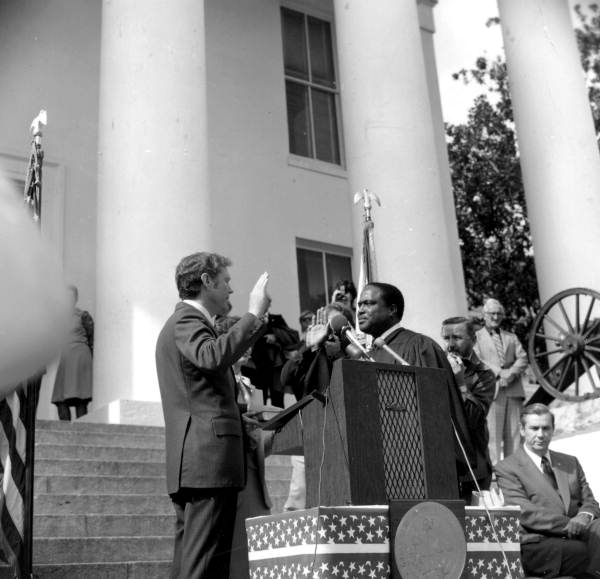 Florida Treasurer Bill Gunter's swearing in ceremony.