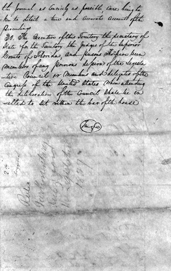 Page 6 of the rules of the legislative Council of Florida