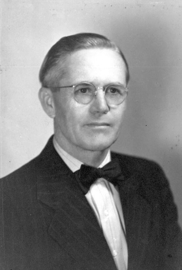 Portrait of Calhoun County sheriff J.C. Tucker