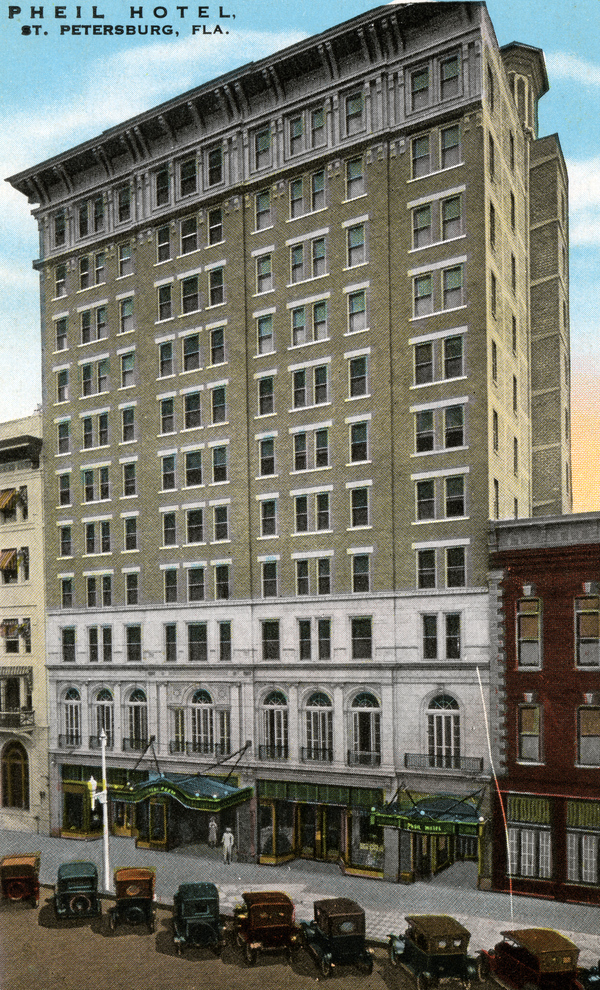Pheil Hotel in St. Petersburg, Florida.