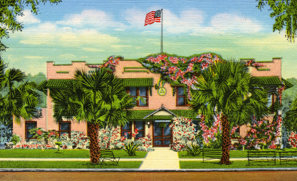 Chamber of Commerce and Tourist Headquarters, De Land, Fla.