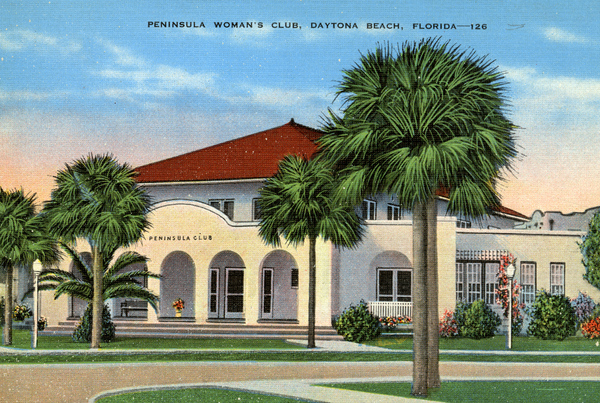 Peninsula Woman's Club, Daytona Beach, Florida.