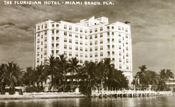 The Floridian Hotel in Miami Beach, Florida.