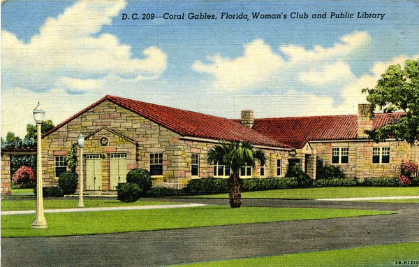 Woman's Club and Public Library in Coral Gables.