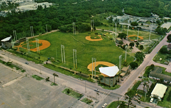 Aerial view of "Little Yankee Stadium" in Ft. Lauderdale.