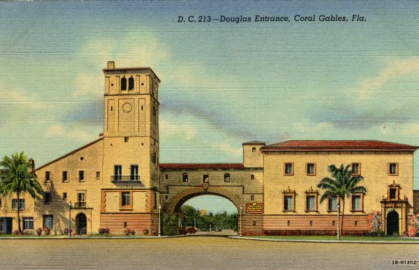 Douglas Entrance, Coral Gables, Fla.