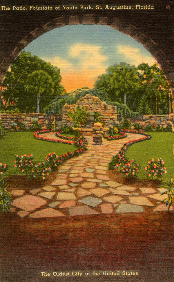 The Patio, Fountain of Youth Park, St. Augustine, Florida.
