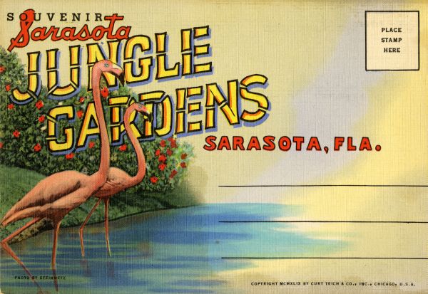 Sarasota Jungle Gardens souvenir viewbook.