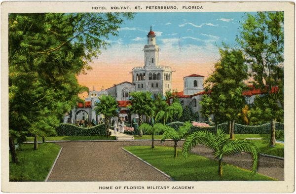 Home of the Florida Military Academy in St. Petersburg.