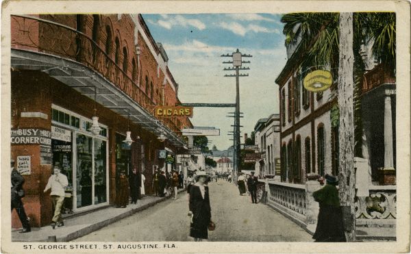 St. George Street, St. Augustine, Fla.