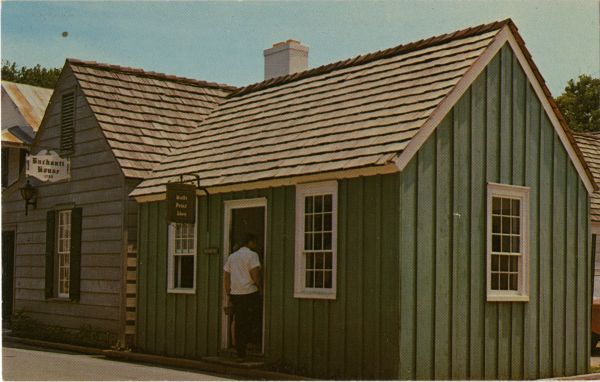 Wells Print Shop, St. Augustine, Florida.