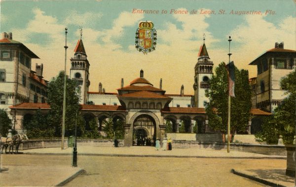 Entrance to Ponce de Leon, St. Augustine, Fla.
