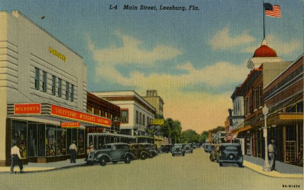 Main Street, Leesburg, Fla.