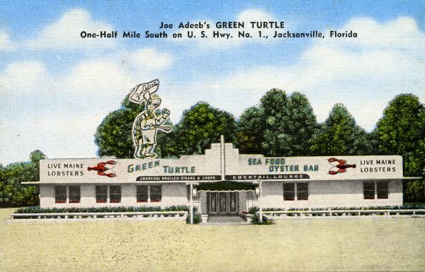 Joe Adeeb's Green Turtle Restaurant in Jacksonville.