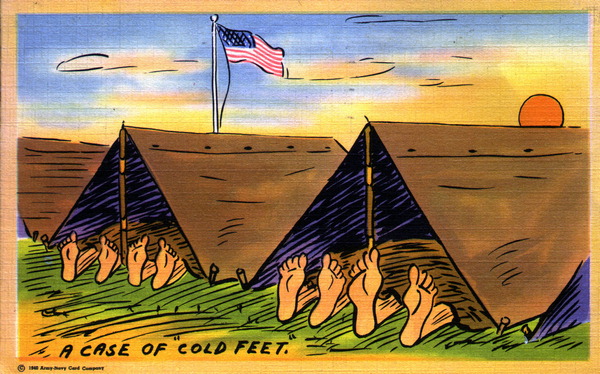 A case of cold feet