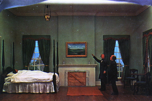 Dr. John Gorrie points to the first air conditioner :.