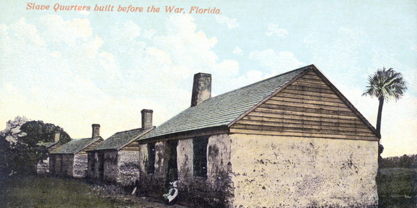 Slave quarters built before the war - Florida.