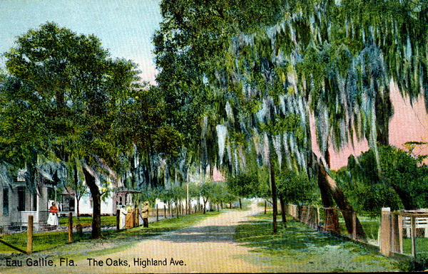 The Oaks, Highland Avenue - Eau Gallie, Florida.