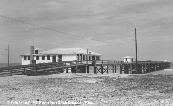 The pier at Fernandina Beach - Florida