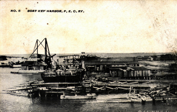 Boat Key harbor Florida East Coast Railway
