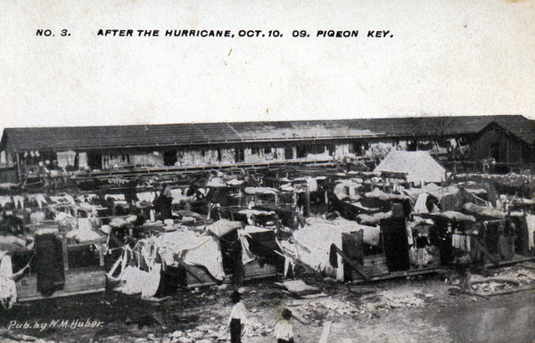 After the hurricane, October 10, 1909 - Pigeon Key