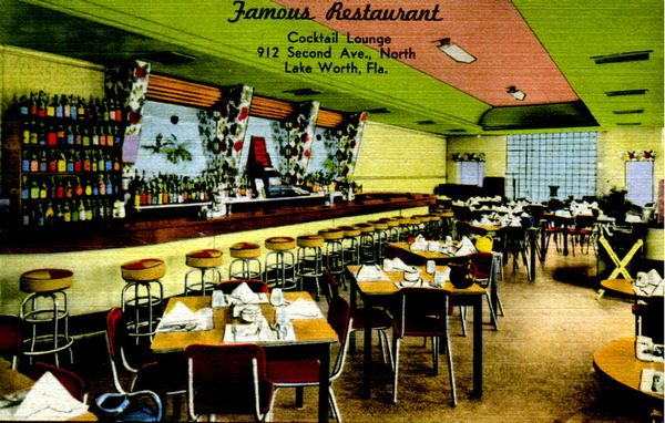 Famous restaurant - Lake Worth, Florida.