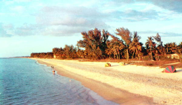 Besides the fun of bathing, shelling, and strolling on this wonderful stretch of safe beach Naples has a recreational park