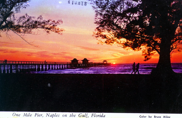 One mile pier - Naples, Florida.