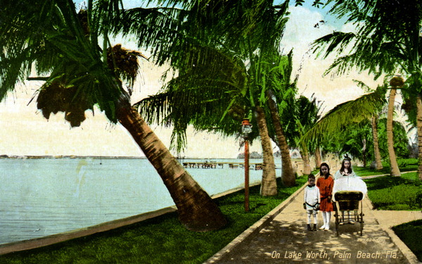 On Lake Worth - Palm Beach, Florida.