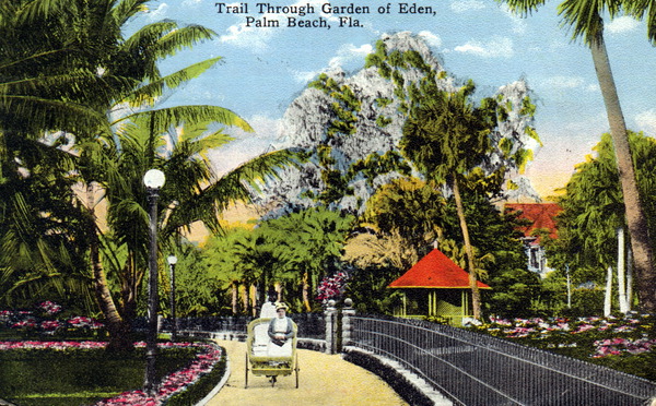 Trail through Garden of Eden - Palm Beach, Florida