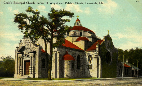 Christ's Episcopal Church - corner of Wright and Palafox Streets, Pensacola, Florida.