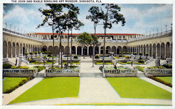 The John and Mable Ringling Art Museum - Sarasota, Florida.