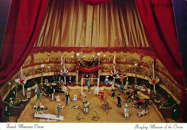 French miniature circus.