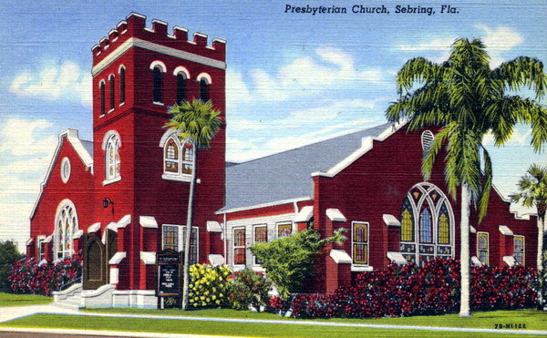 Presbyterian church - Sebring, Florida.