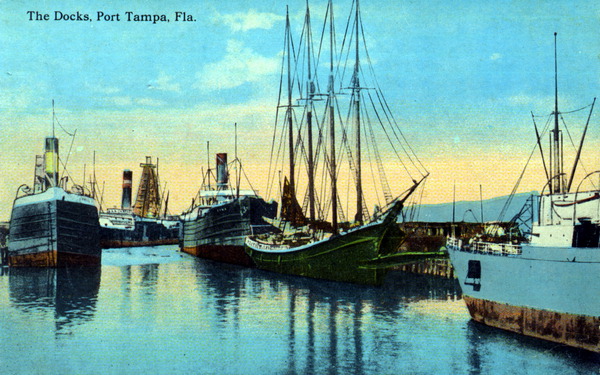 The docks - Port Tampa, Florida.