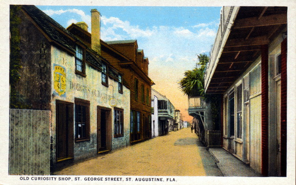 Old Curiosity Shop, Saint George Street, Saint Augustine, Florida.