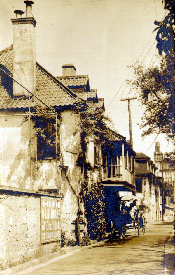 Aviles Street - Saint Augustine, Florida.