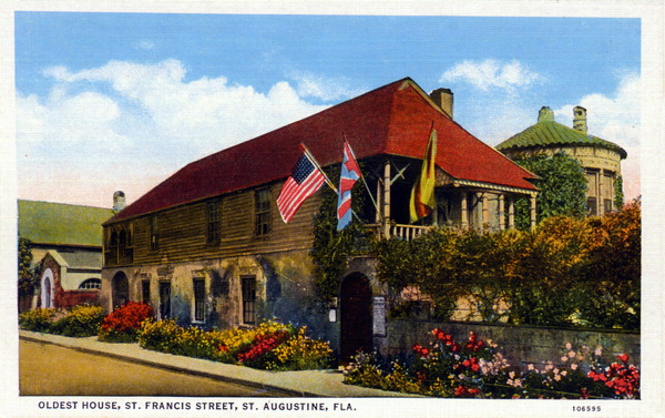 Oldest House, Saint Francis Street, Saint Augustine, Florida